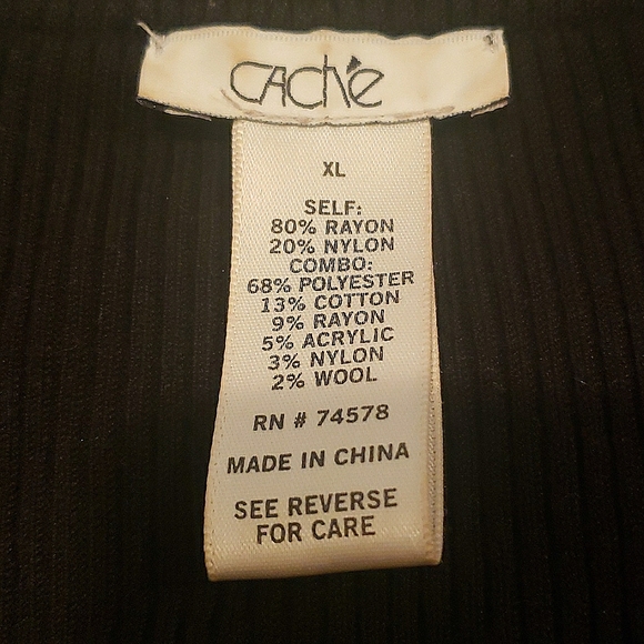 Cache dressy sweater jacket - Picture 4 of 7